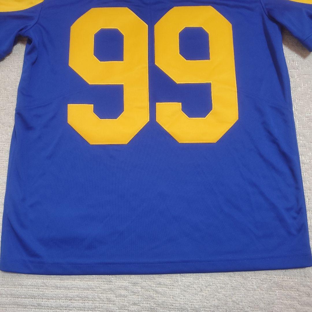 【激レア】NFL100周年記念ユニフォーム　ラムズ　ドナルド　M　刺繍　ナイキ製