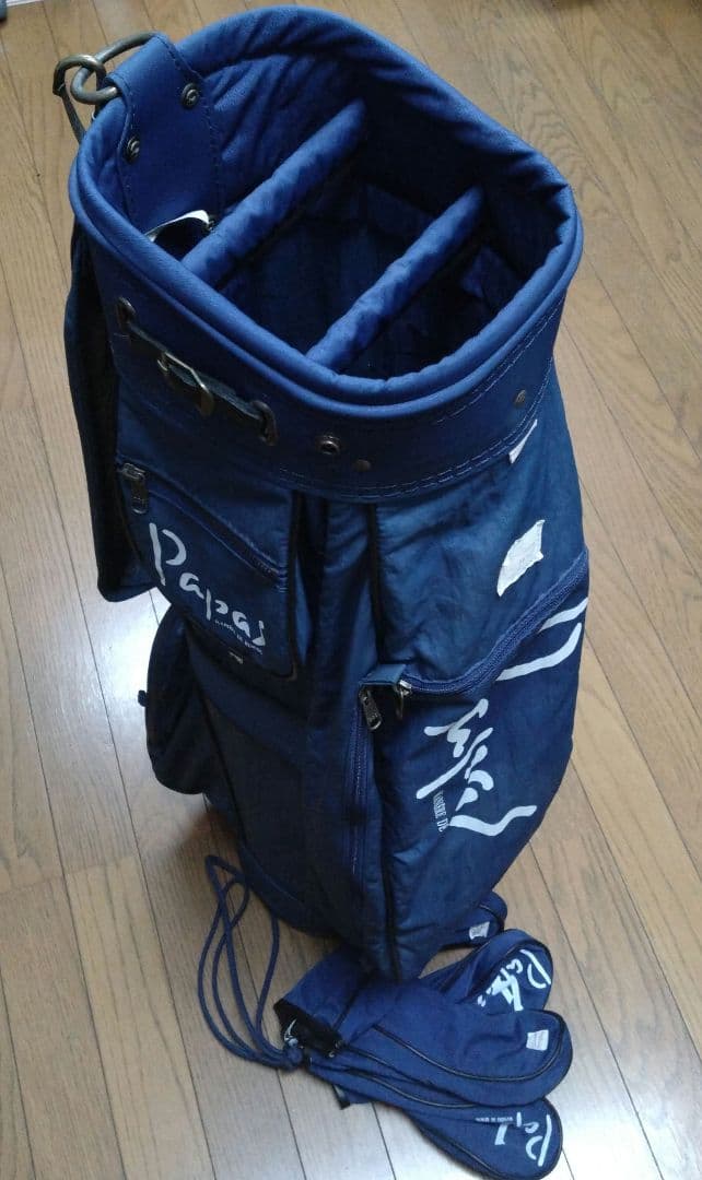 パパス　papas ゴルフバッグ　キャディーバッグ