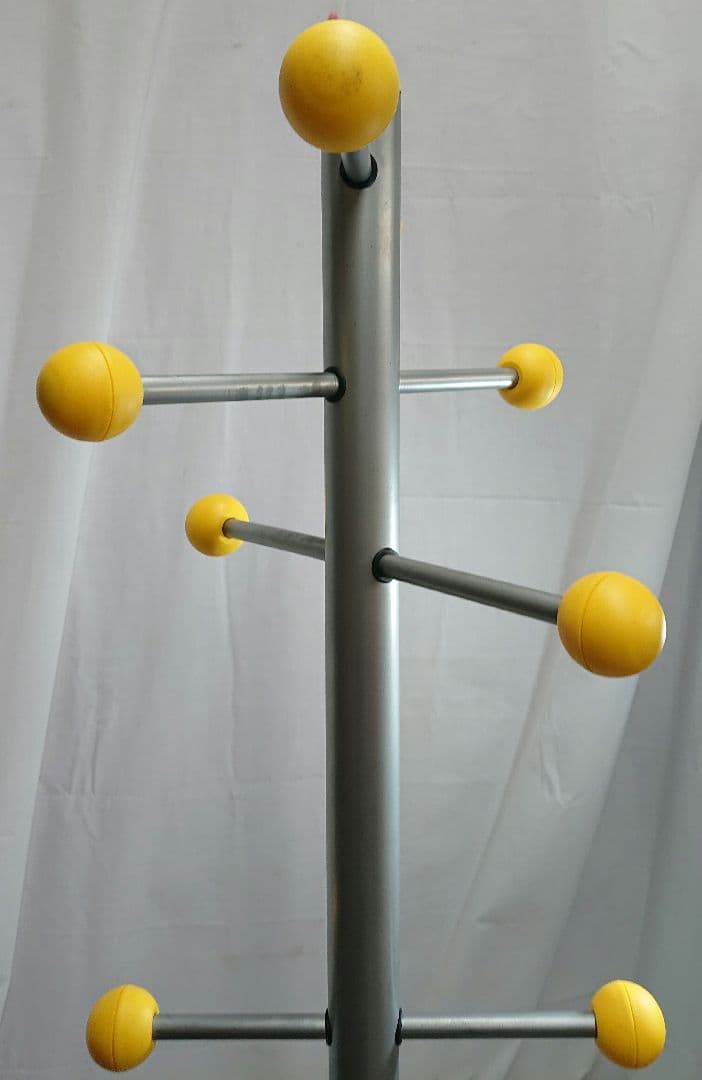 中古品　イタリアン モダン　ポールハンガー　ハンガーラック