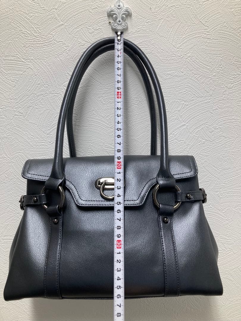 濱野皮革工藝　レザー ハンドバッグ