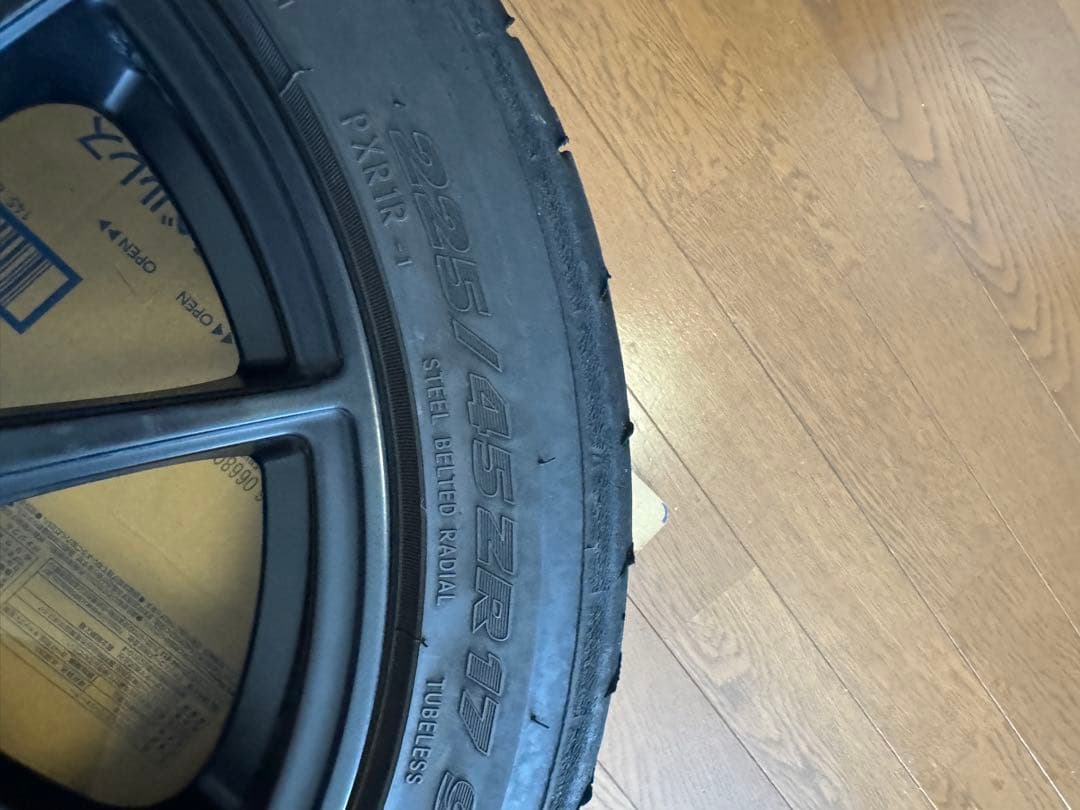 @*様 【傷多め】SSR GTX01 17インチ9j+38 8j+45 5-11