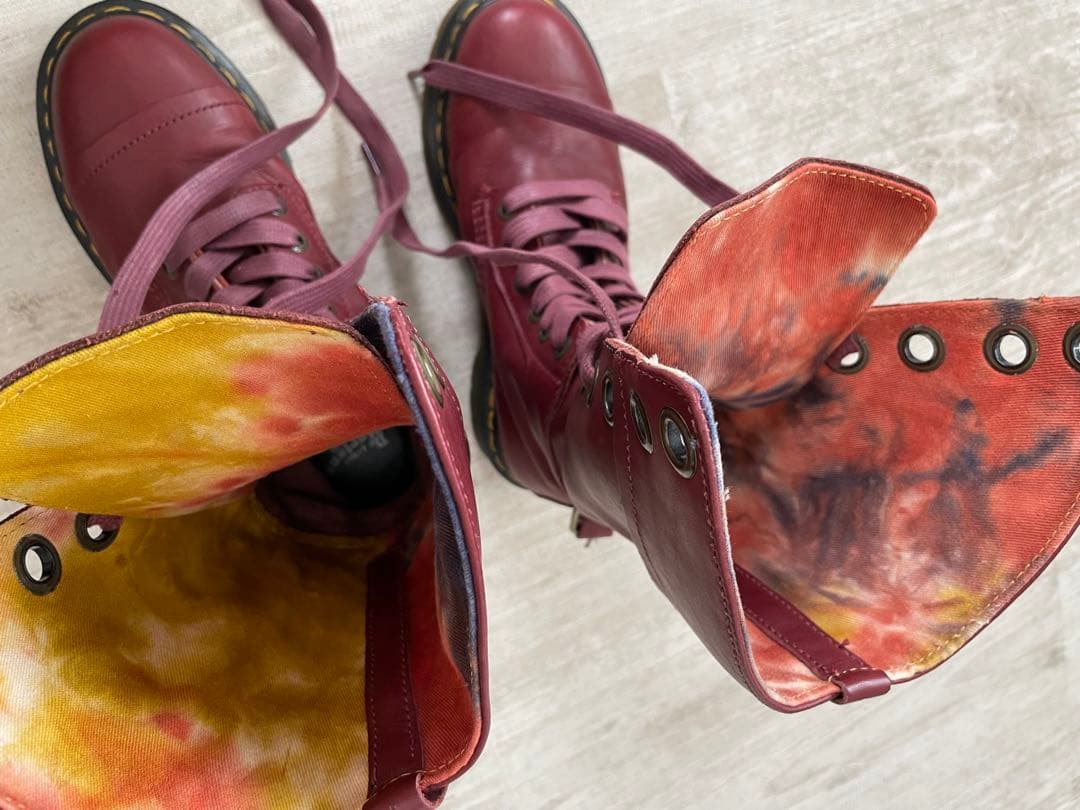 Dr.Martens ドクターマーチン ブーツ 箱有 チェリーレッド