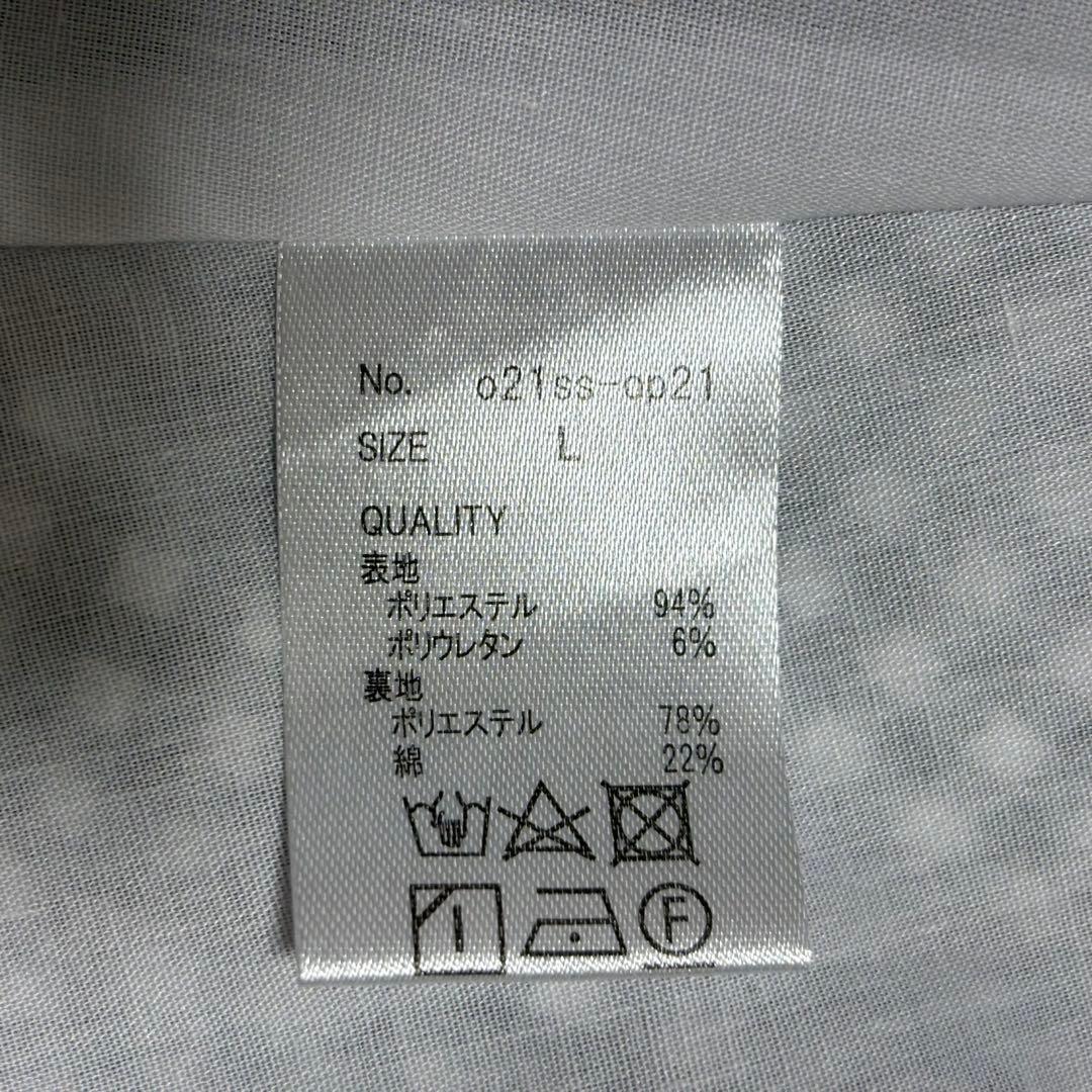 【極美品】 JENNE ノースリーブロングワンピース マキシ L