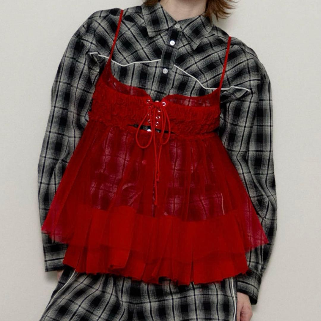 【値下げ】MAISON SPECIAL メゾンスペシャル チュニック チュール