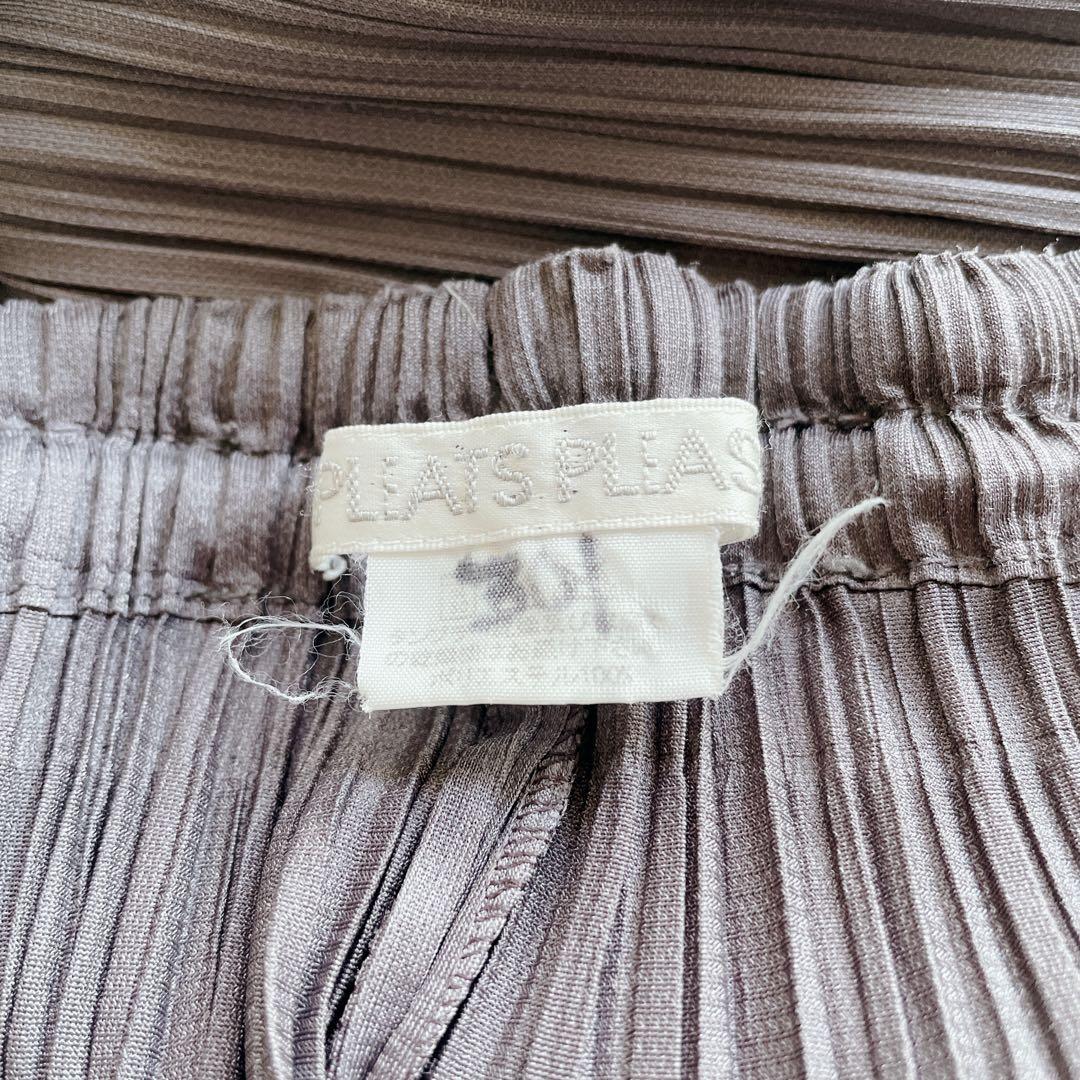 美品✨PLEATS PLEASEプリーツプリーズ　プリーツパンツ　ワイドパンツ