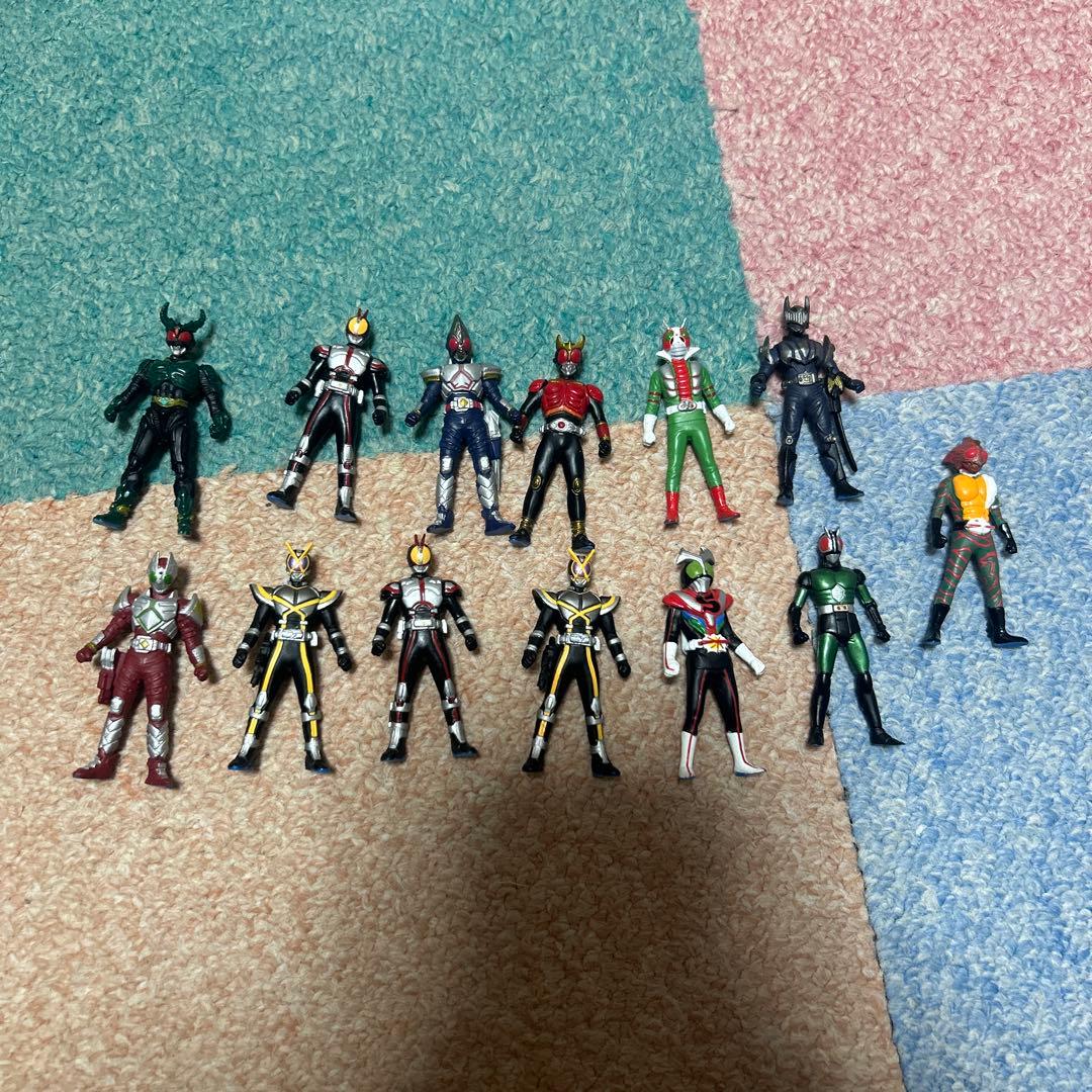 歴代　仮面ライダー　ミニフィギュア　当時物　レア