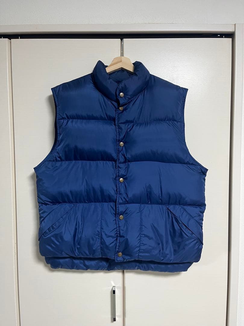 L.L.Bean ダウンベスト　ネイビー　肉厚
