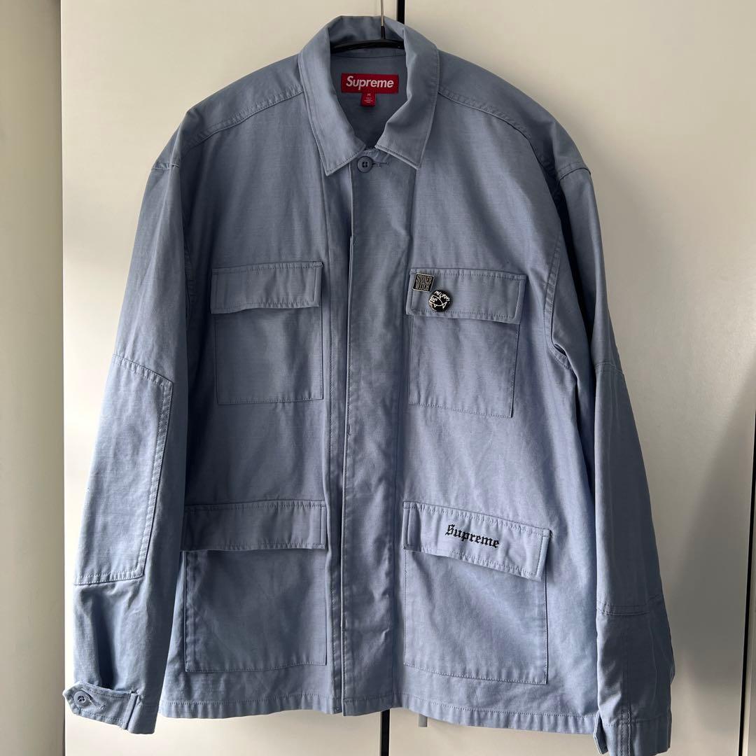 ジャケット・アウター Supreme Melvins BDU Jacket Light Blue