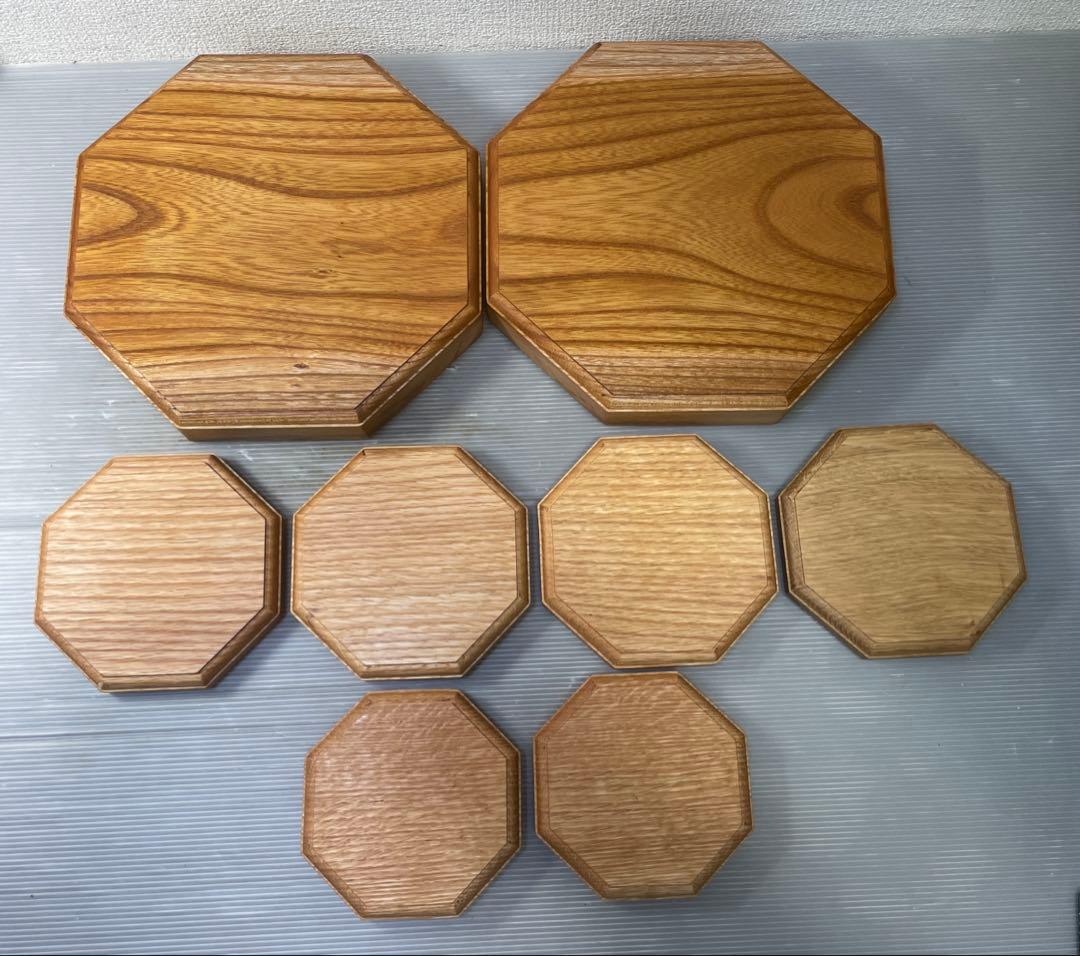 ににりんさんじんさん専用木製花台飾り台m598