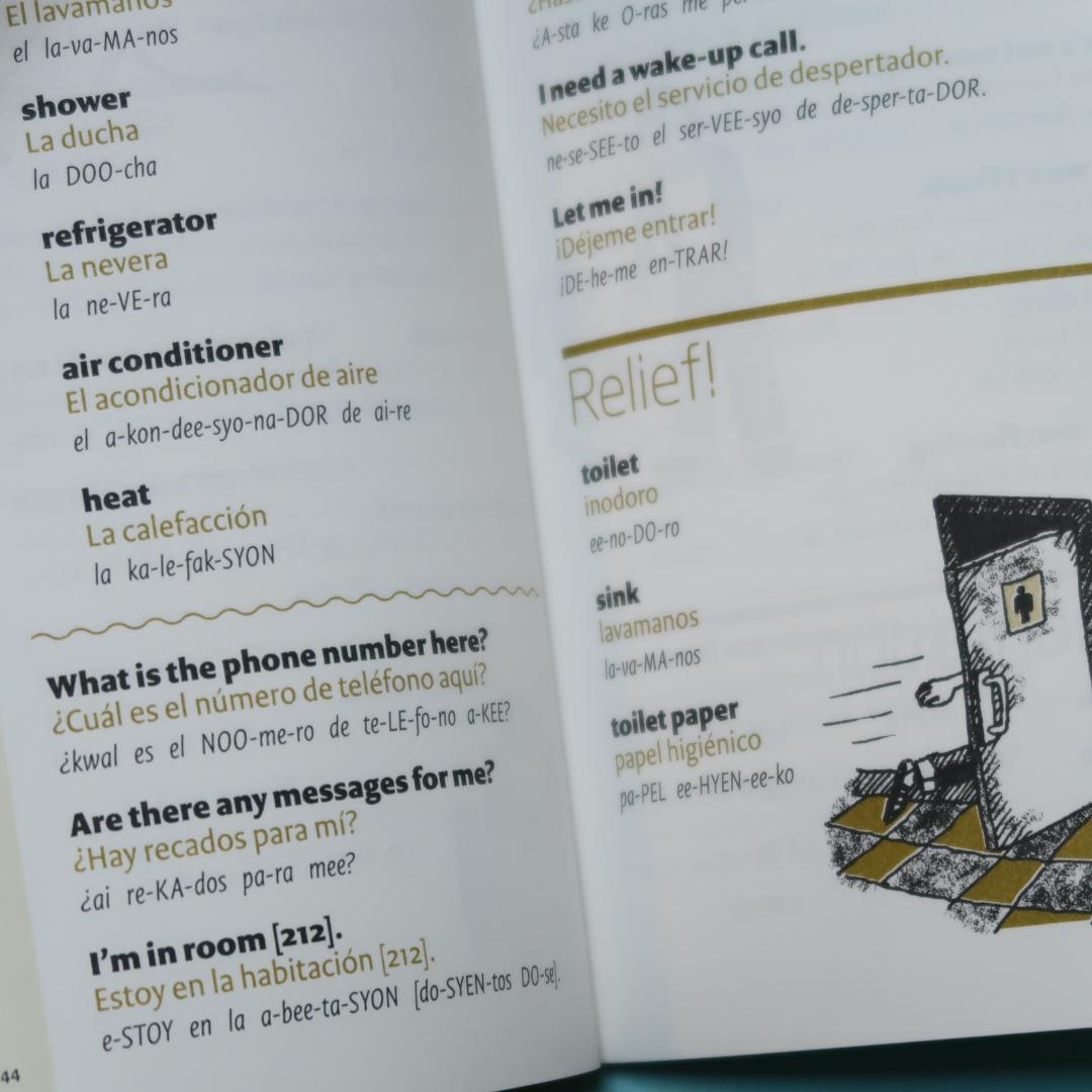 セール！洋辞書（英/スペイン）Let's Talk Spanish!　フレーズ集