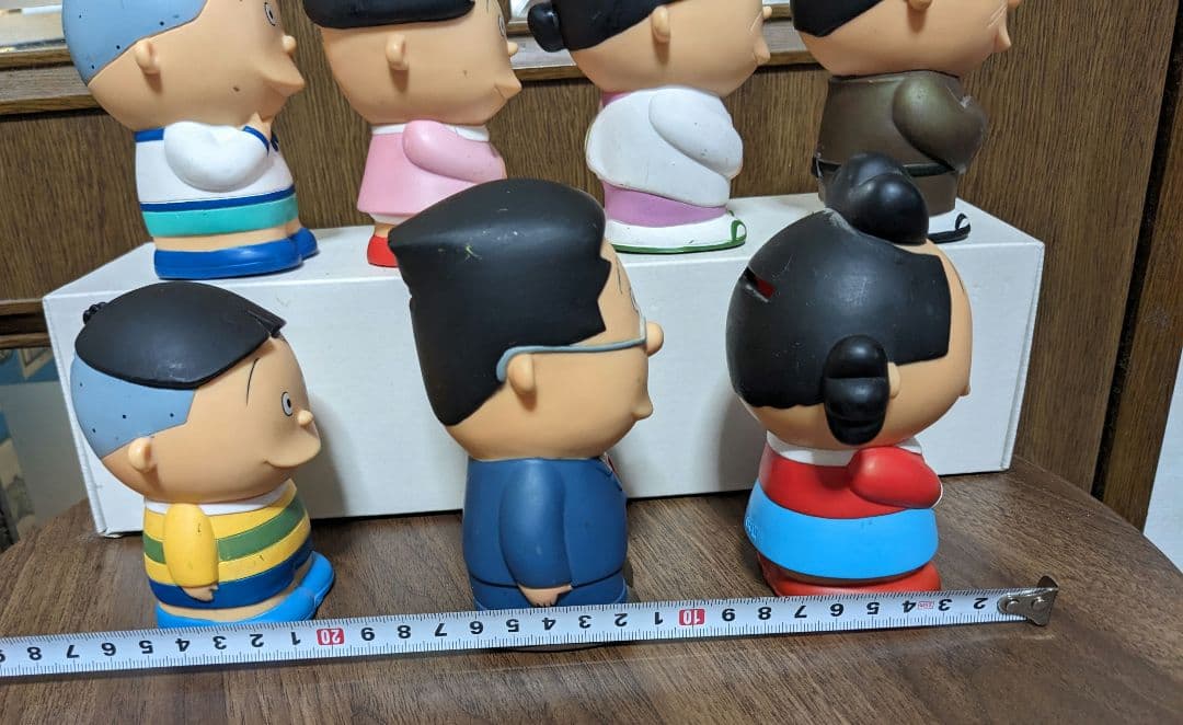 タ*ム様 サザエさん一家　貯金箱　7点セット売り　⚠バラ売り不可　希少品