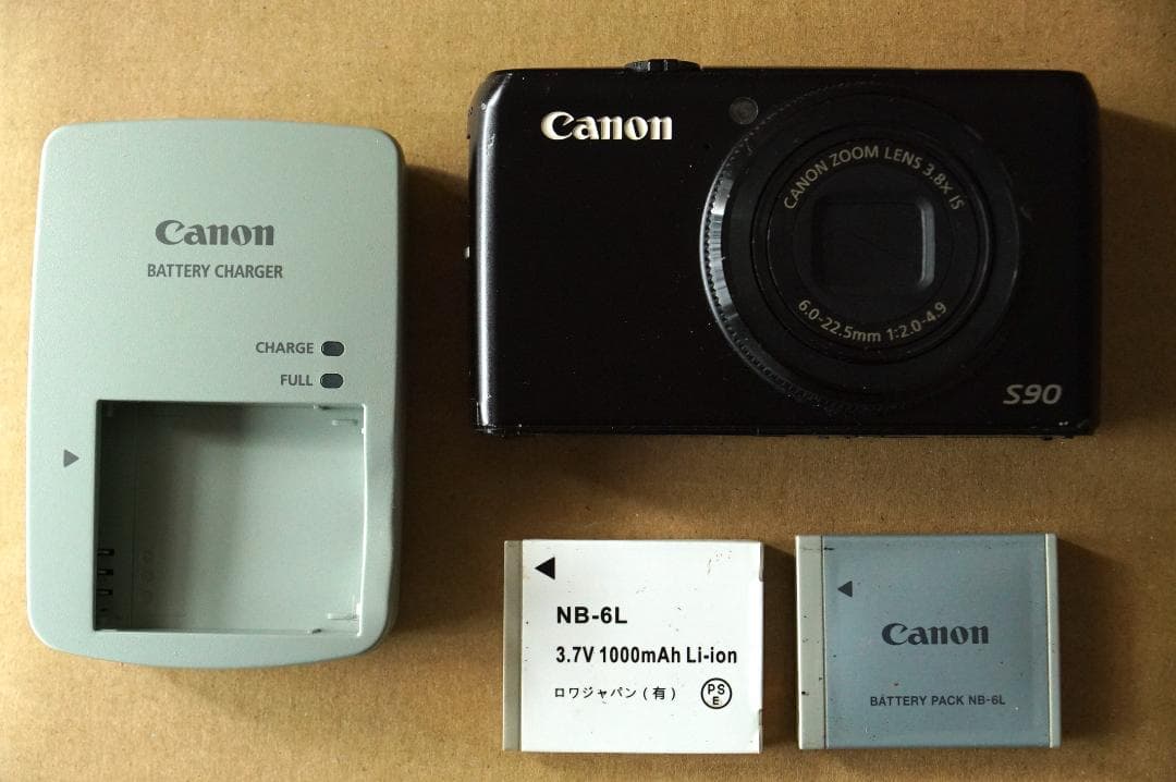 【ジャンク】Canon PowerShot S90