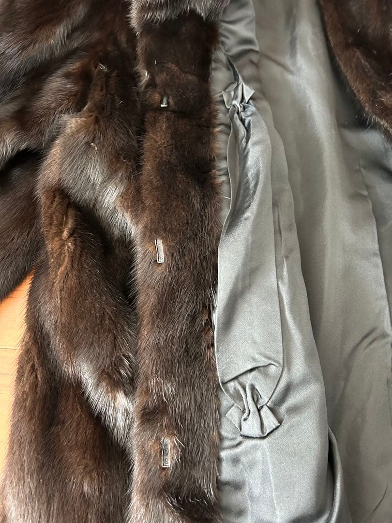 【SAGA MINK／サガミンク】 毛皮コート