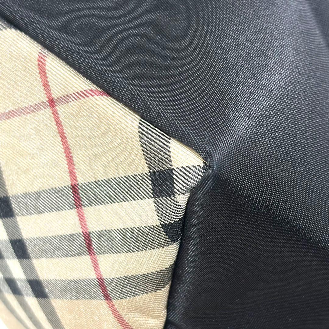 ✨美品✨BURBERRY バーバリー　ハンドバッグ　ミニトート　黒