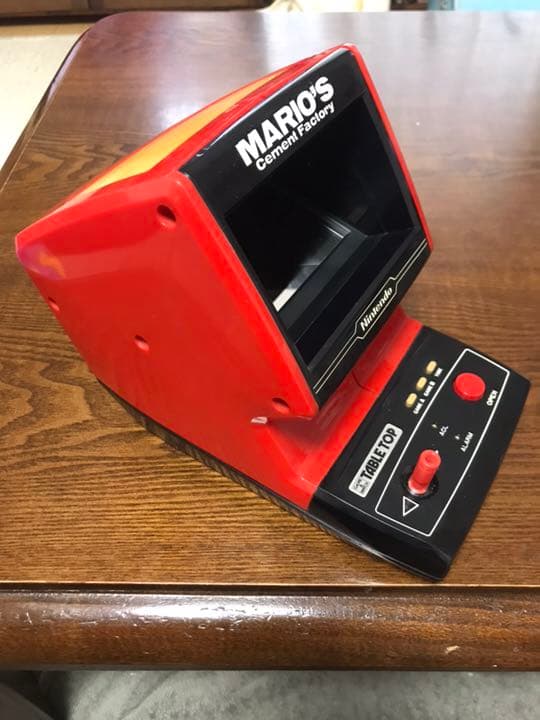 ゲームウォッチ マリオセメントファクトリー 箱付き