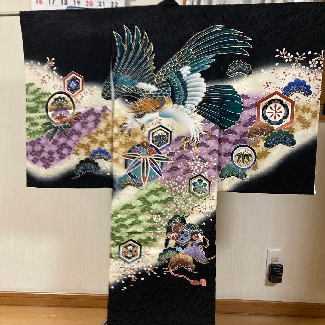 0歳お宮参りセット男の子着物