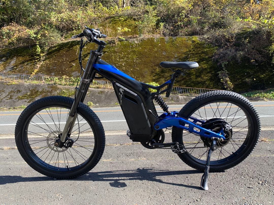 【 動作確認済】送料無料ディスク式MTB電動自転車新しいバッテリー48V12Ah