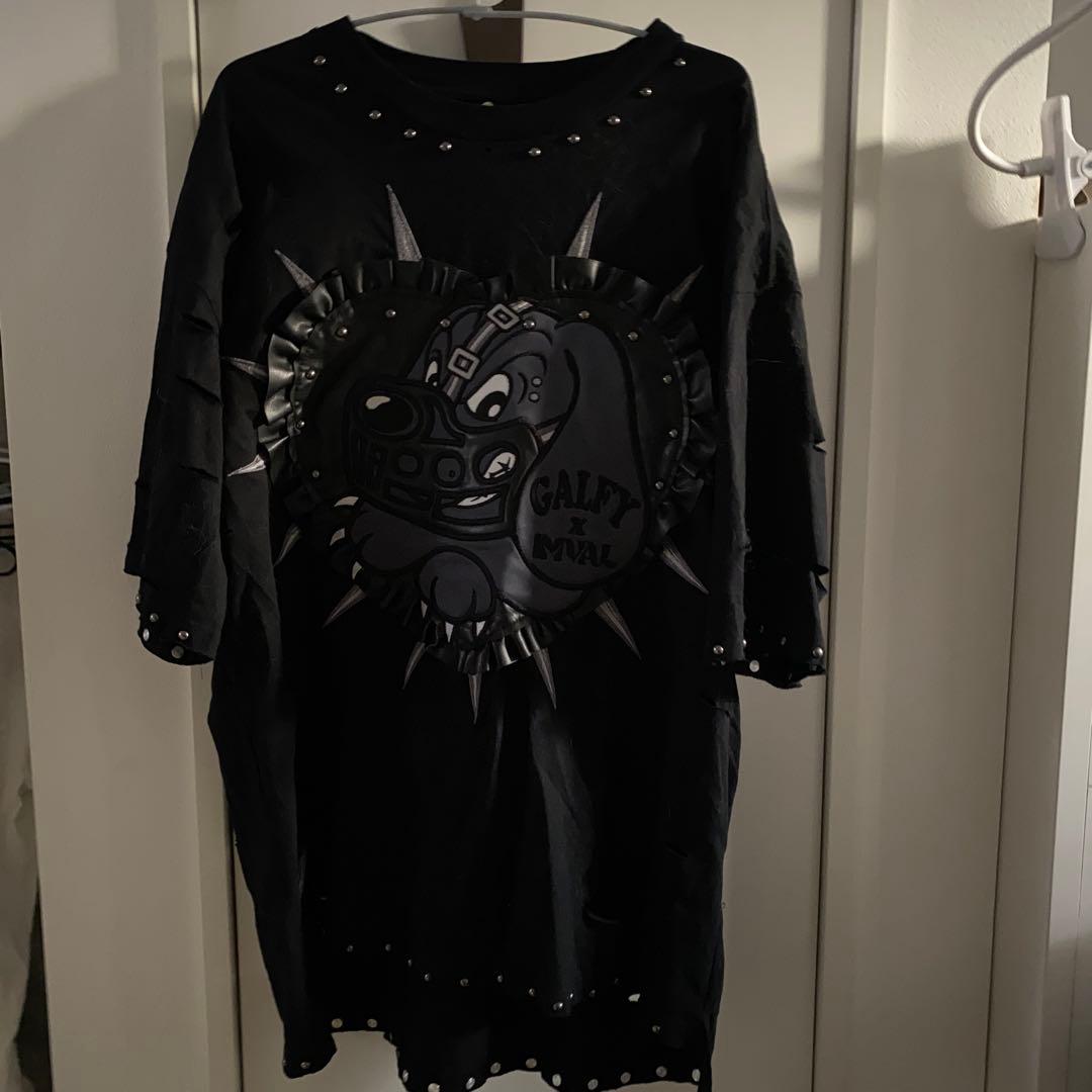 IMVAL×GALFY ガルフィー　Tシャツ　ブラック