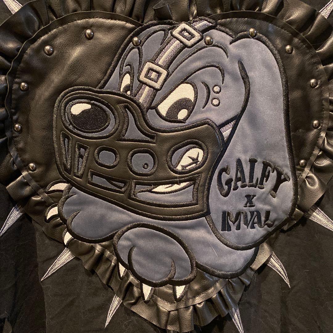 IMVAL×GALFY ガルフィー　Tシャツ　ブラック