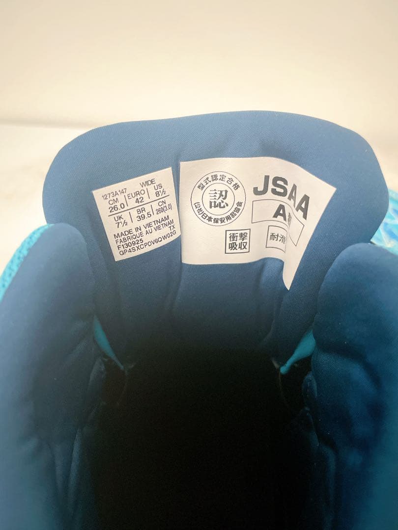 【新品未使用】アシックス　安全靴　ハイカット　BOAシステム搭載 26㎝　限定色