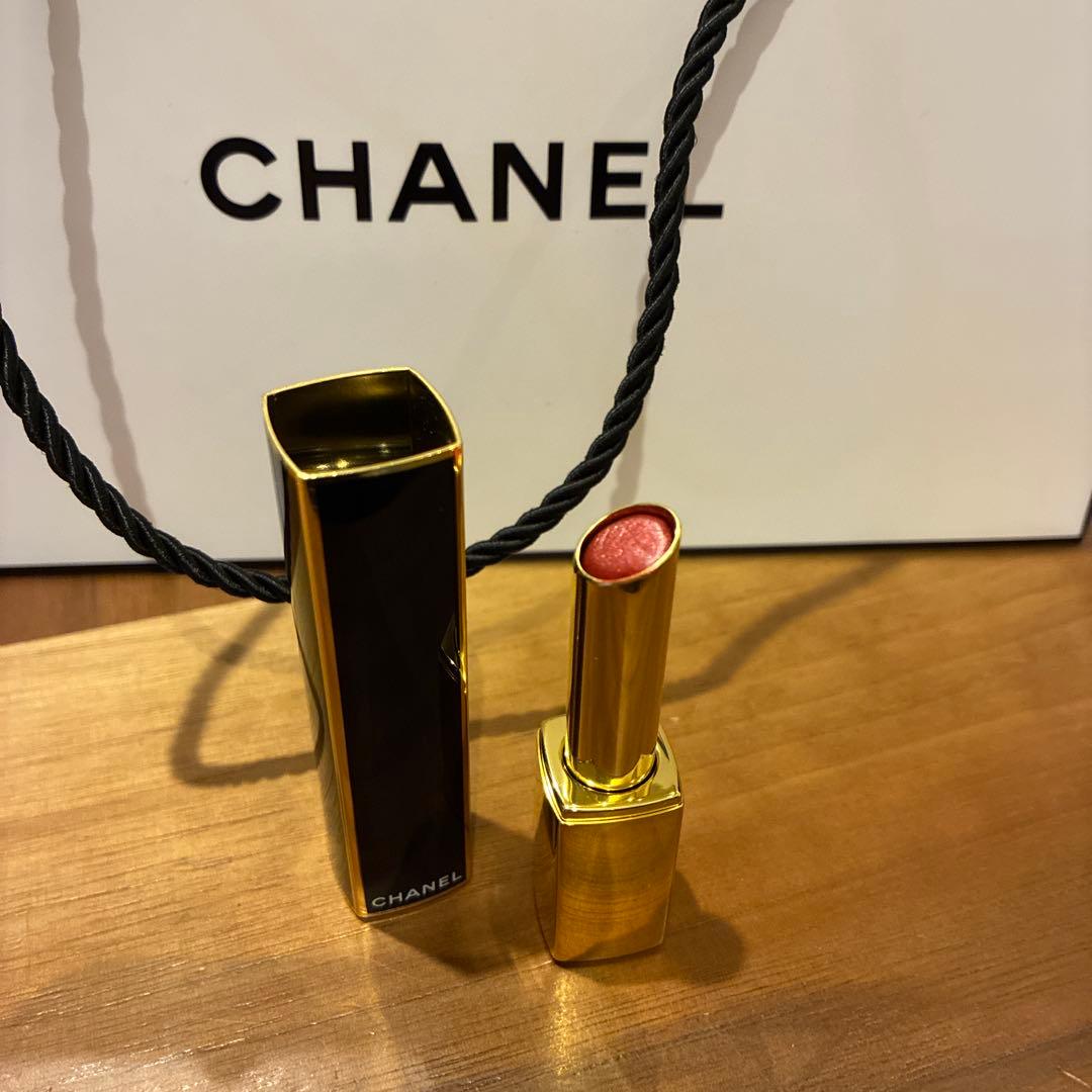 【CHANEL】 ダークレッド 口紅 スティックタイプ