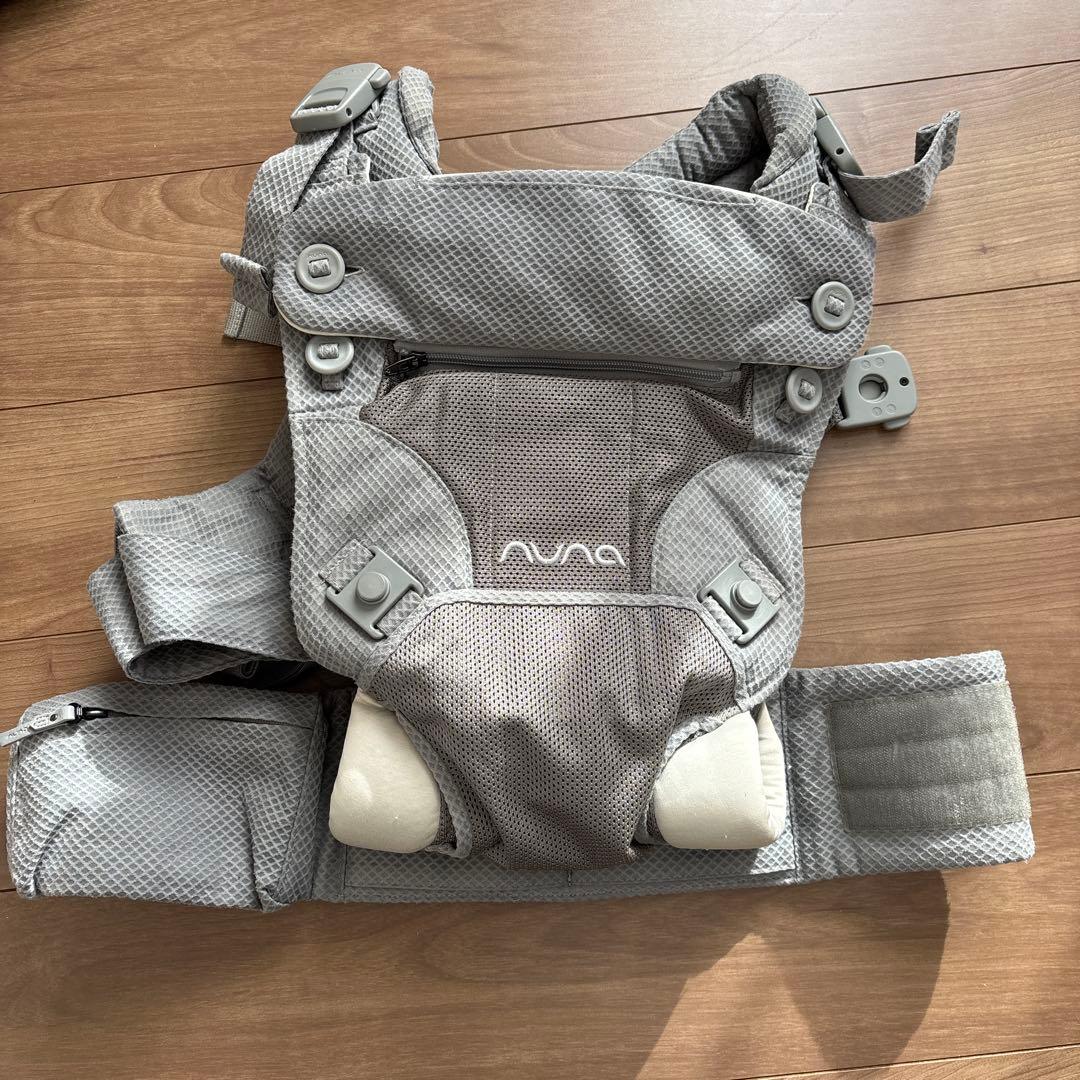 nuna 抱っこ紐 グレー