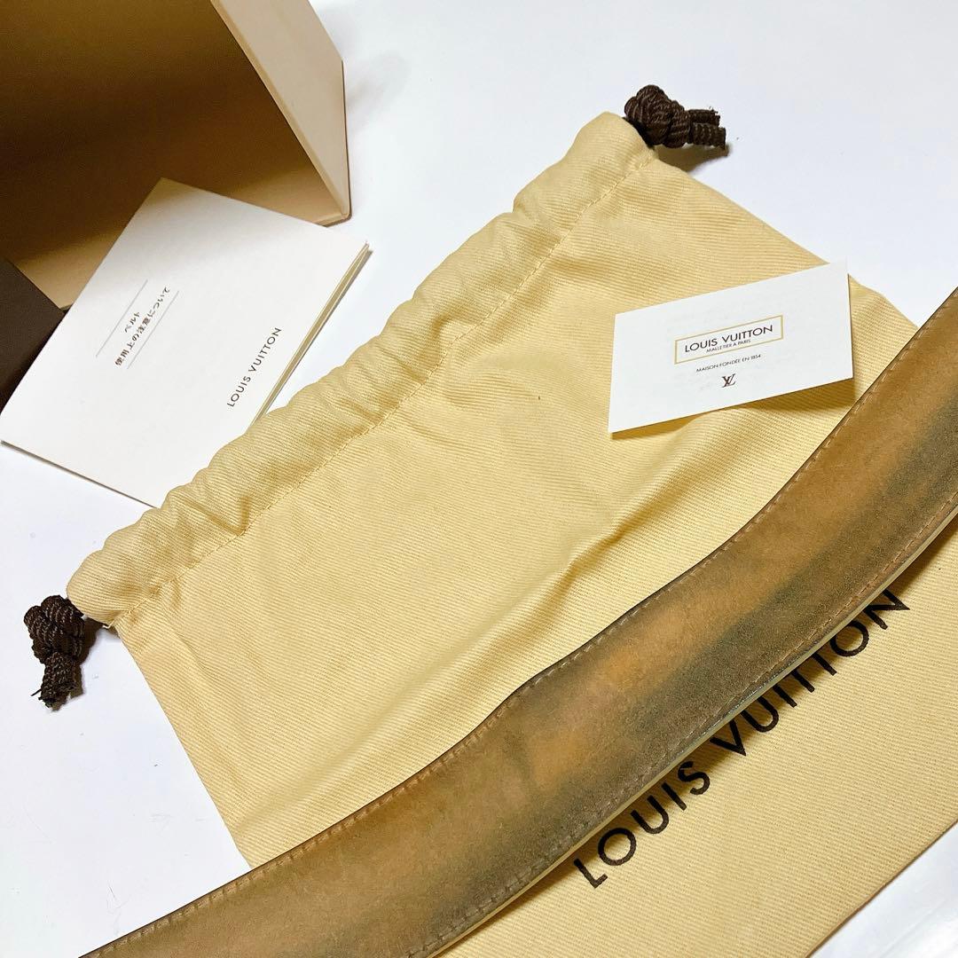 LOUIS VUITTON ルイヴィトン サンチュール LVベルトダミエアーズ