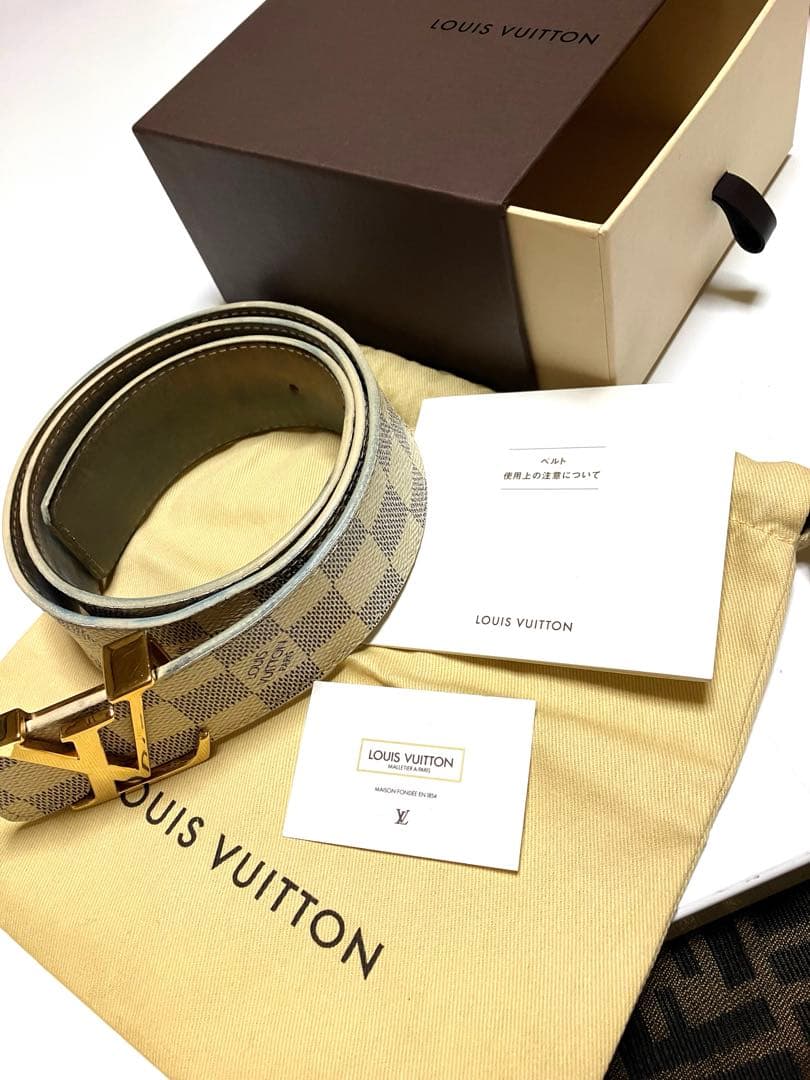 LOUIS VUITTON ルイヴィトン サンチュール LVベルトダミエアーズ