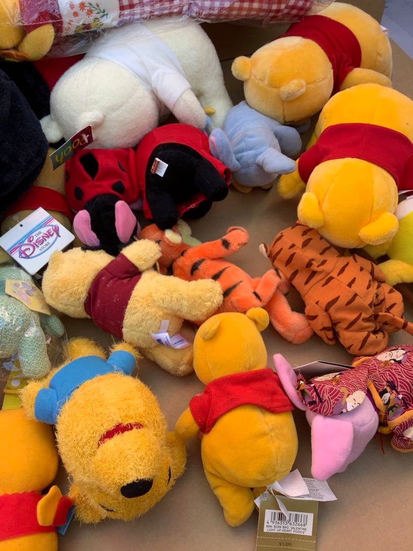 ディズニー　くまのプーさん ぬいぐるみセット　プーさん&フレンズ