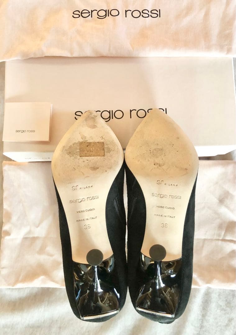 【専用】☆セルジオロッシ☆sr MILANOスエードショートブーツ♪超美品