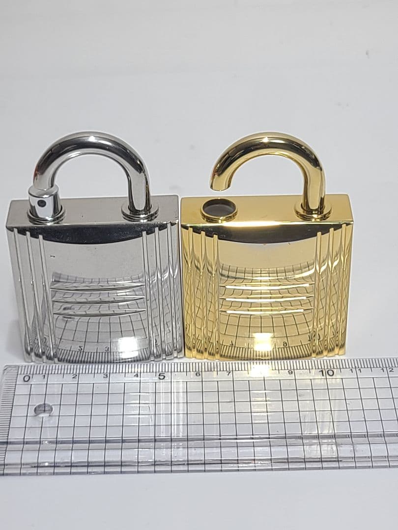 HERMES　ジュエルロック　パヒューム　カデナ　ゴールド　シルバー　セット