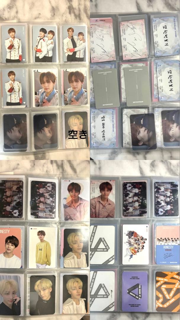 SEVENTEEN ジョンハン　トレカセット189枚セット