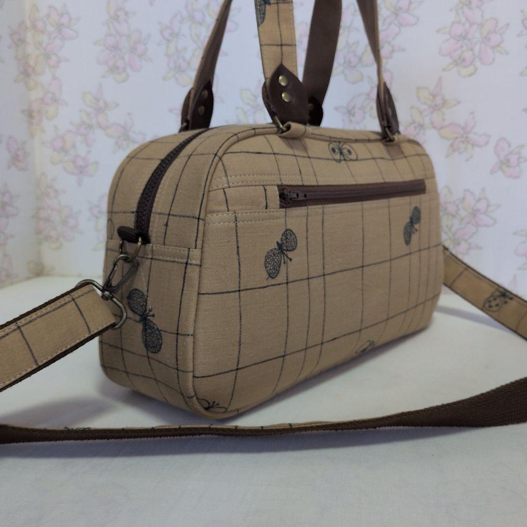 ミナペルホネン　ハンドメイド　バッグ　ChouCho　ボストン