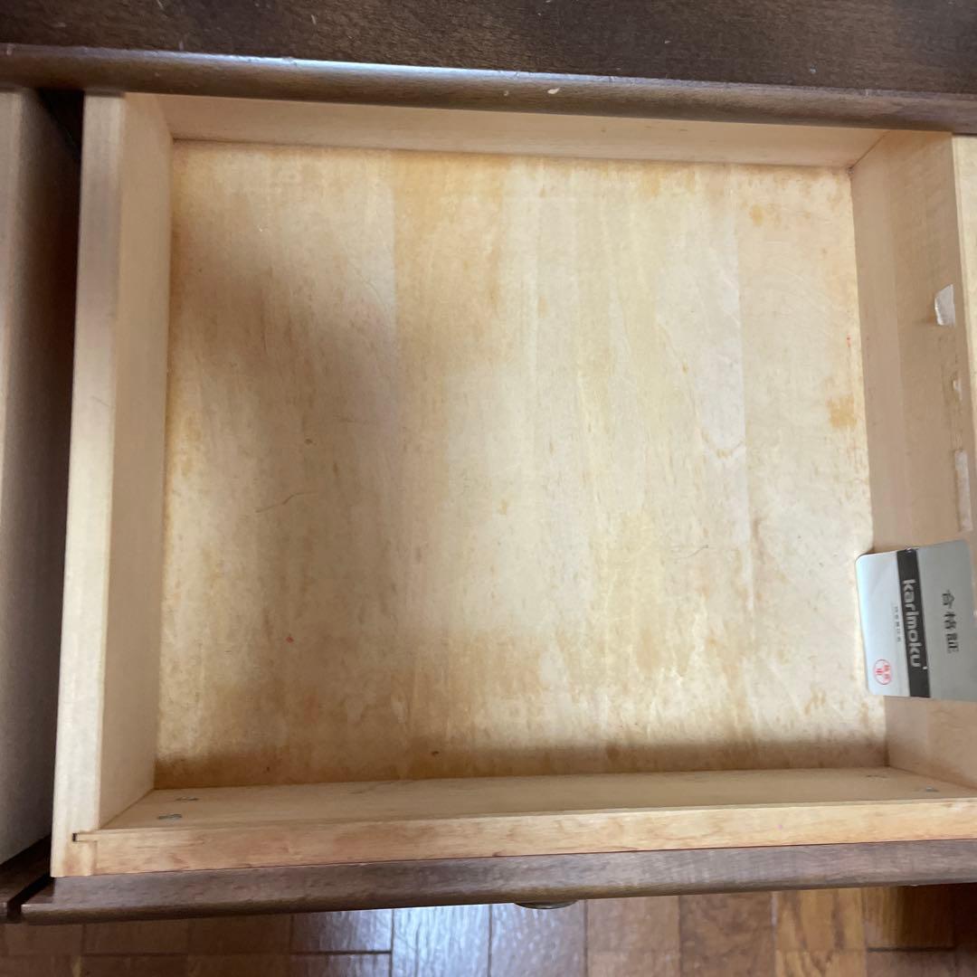 値下【カリモク家具】サイドボード キャビネット 電話台