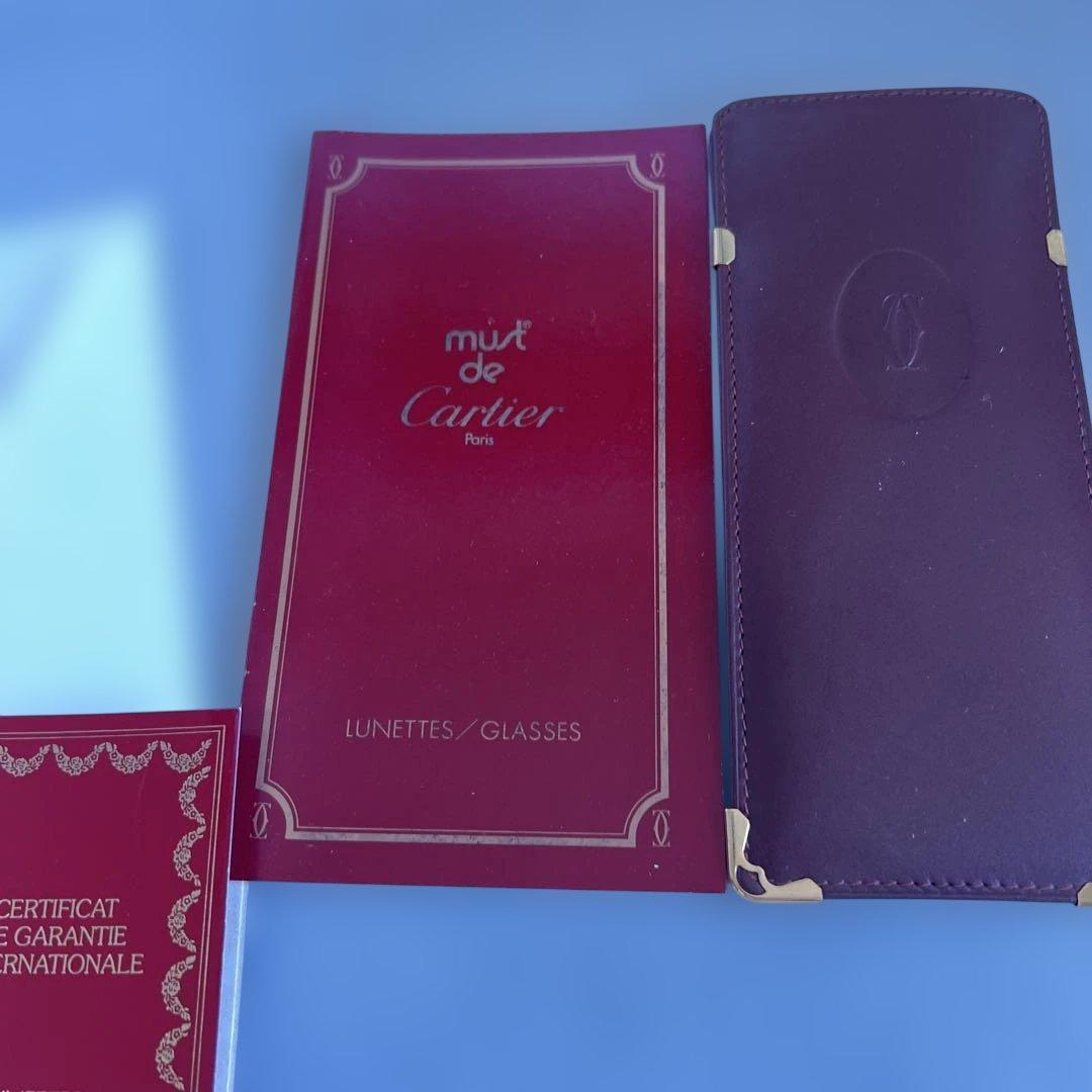 Cartier カルティエ　メガネケース　空箱　2点セット　メガネなし