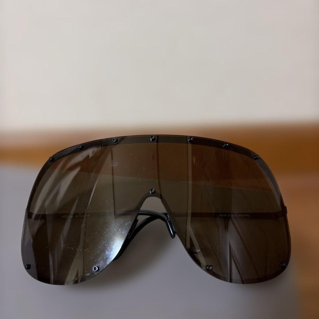 リックオウエンス Mask Shield サングラス　付属品完備