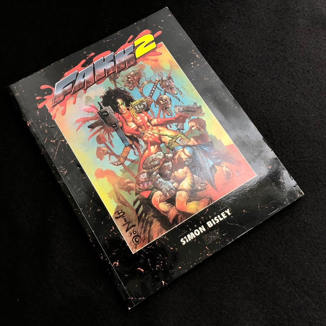 サイモン・ビズレー 画集「FAKK 2」1998年Heavy l