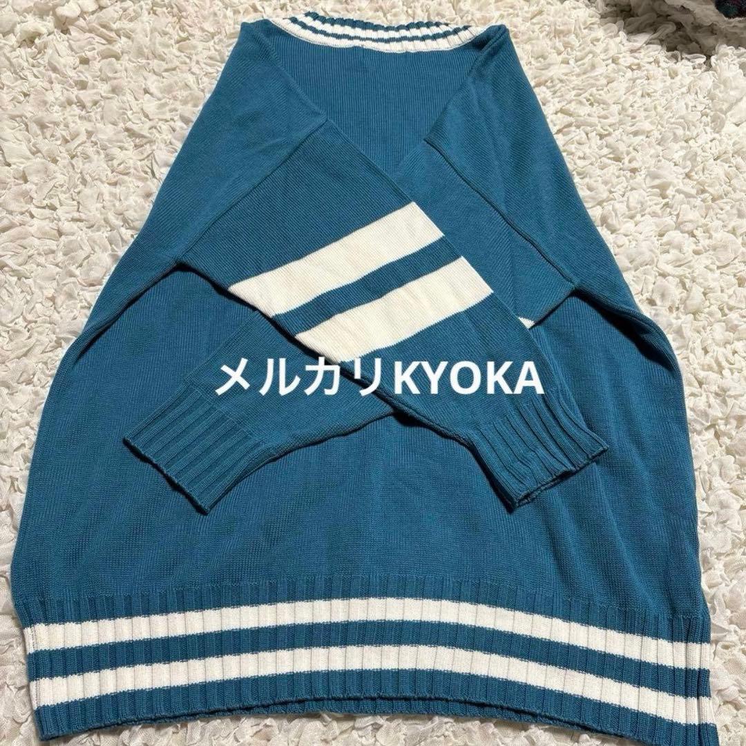 HYSTERIC GLAMOUR ヒステリックグラマー ブルー ヒスガールニット