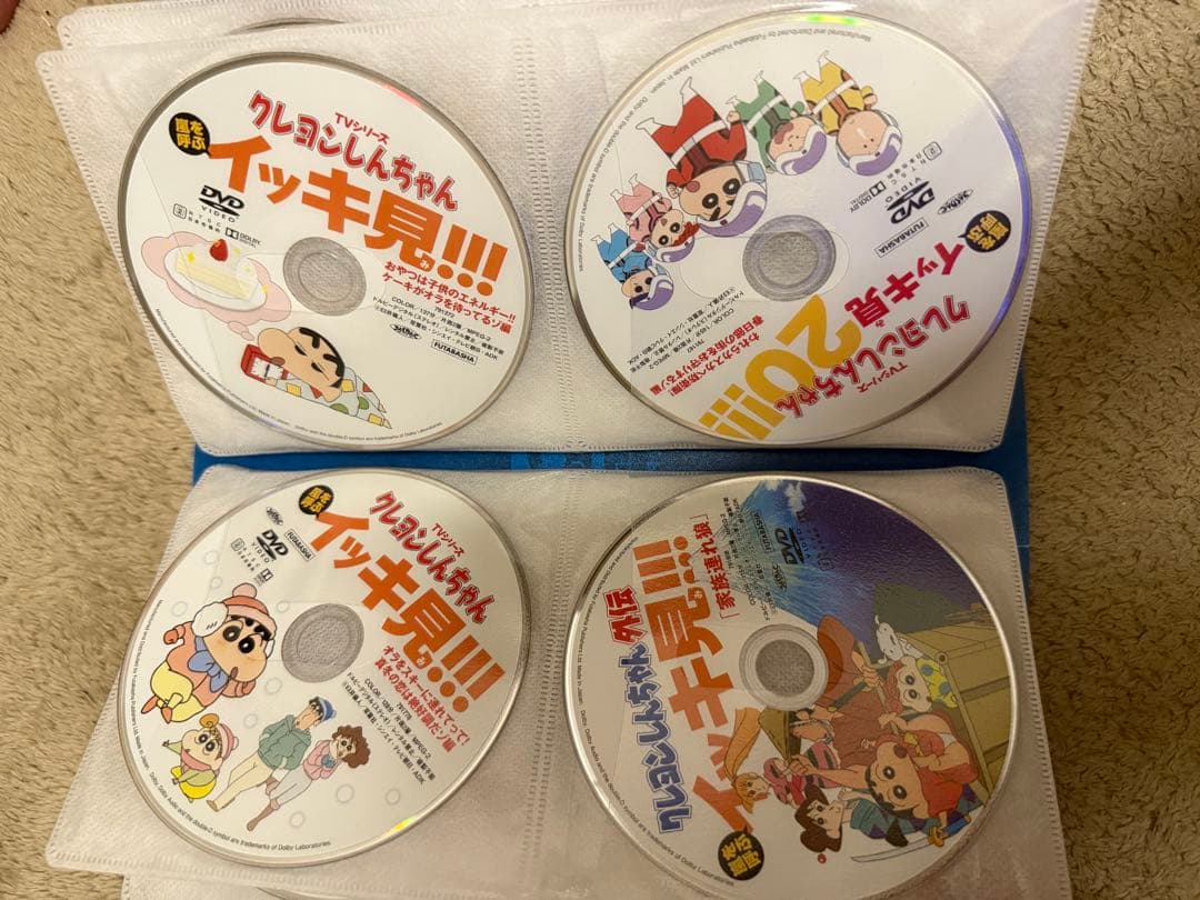 クレヨンしんちゃん DVD 約80枚セット