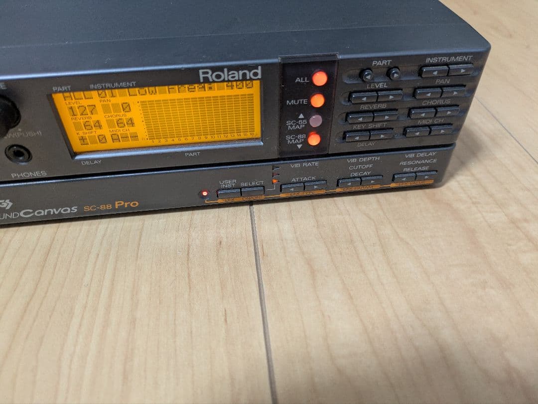 ローランド　SOUND Canvas　SC-88 Pro　音源モジュール