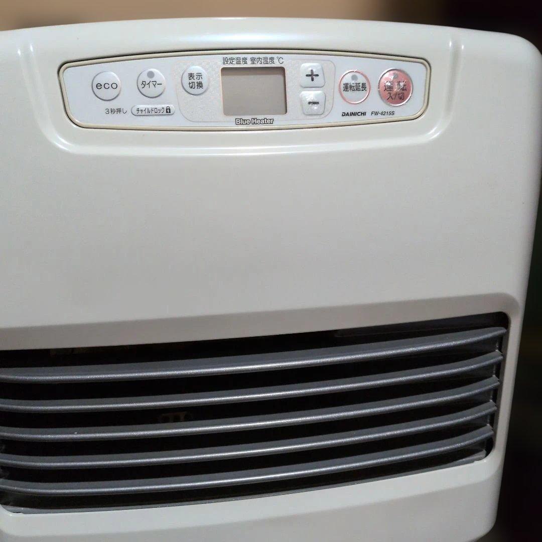 DAINICHI 石油ファンヒーター FW-4215S(W)