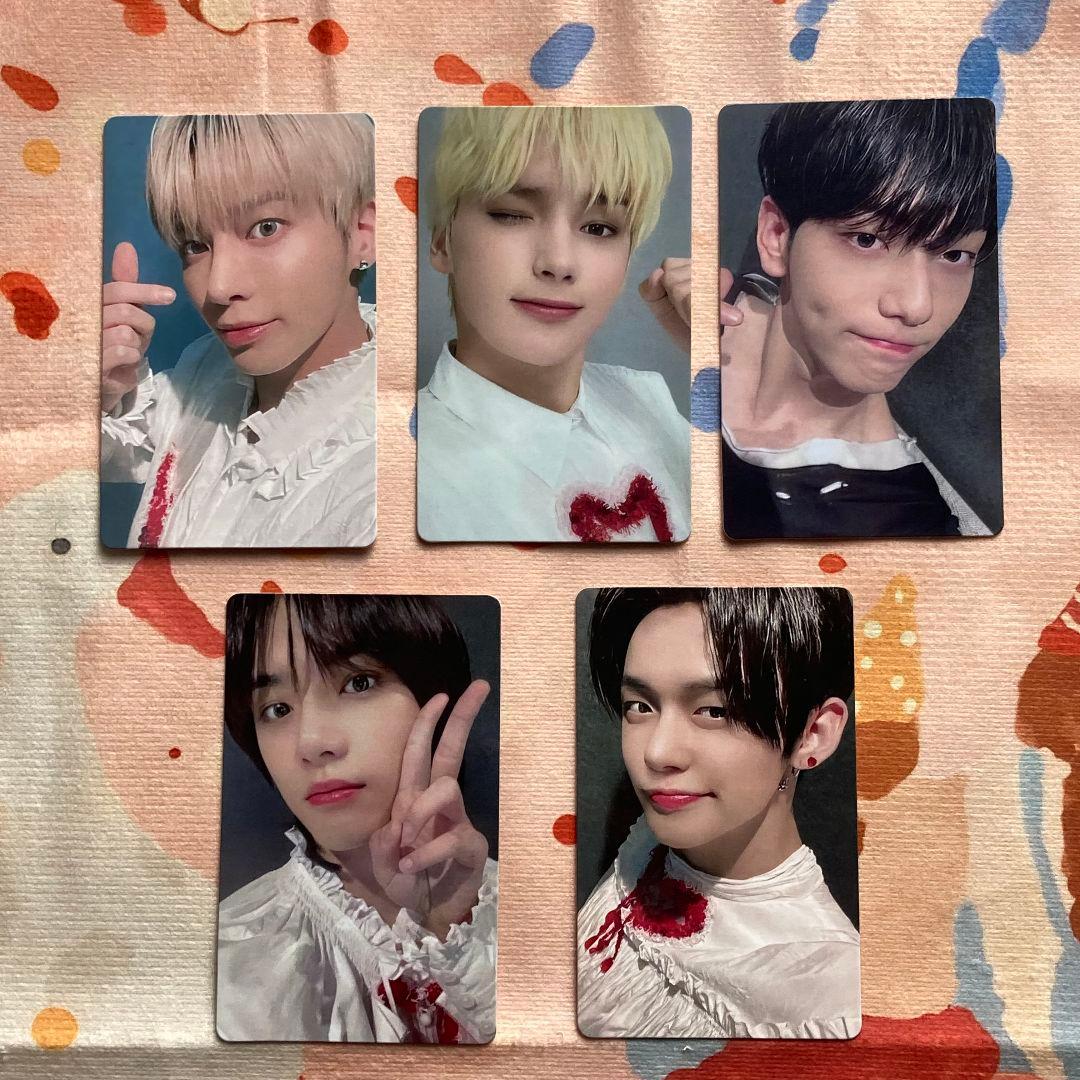 TXT 2021 アンケート FC 会員限定 トレカ セット5枚