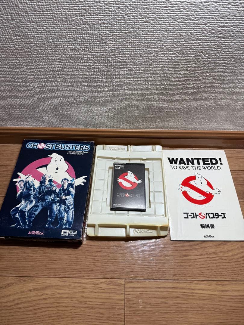 GHOST BUSTERS MSX テープタイプ　ゲーム