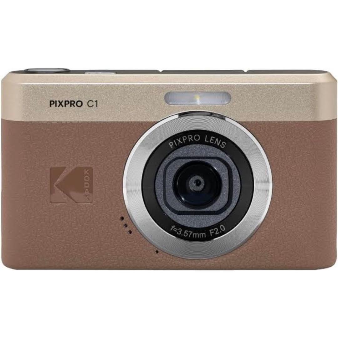 新品 KODAK PIXPRO C1 ブラウン デジタルカメラ