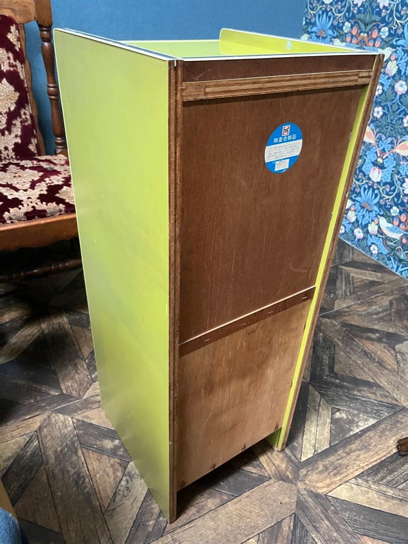 ヒジキ＊棚 チェスト 昭和レトロ レトロポップ 当時物 インテリア 緑