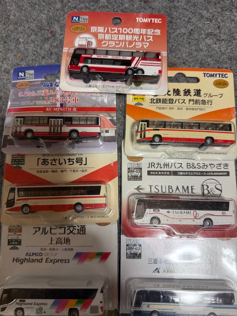 TOMY TEC バスコレクション まとめ売り11台