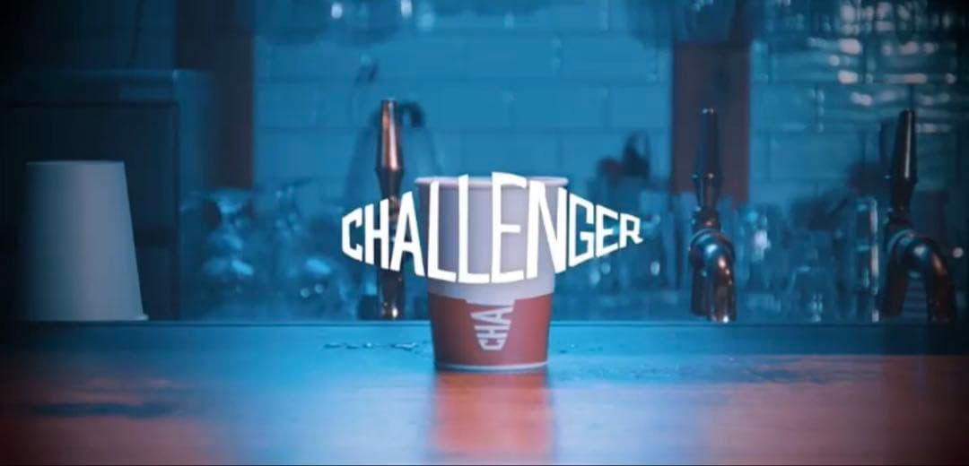 CHALLENGER COKE GLASS 有田焼