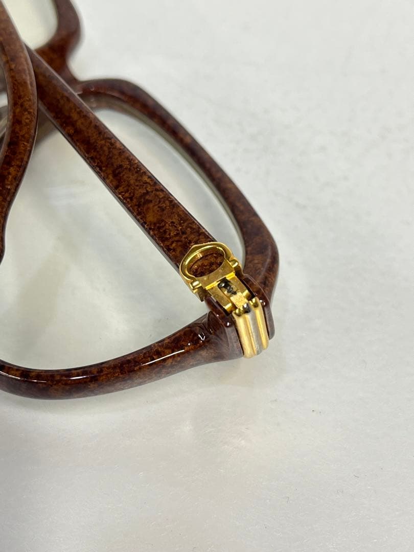 Cartier サングラス　トリニティ　ブラウンカラー　メガネ　フレーム