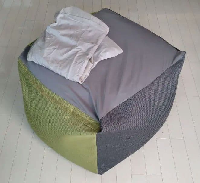 【美品】無印良品: からだにフィットするソファ ［替えカバー付］