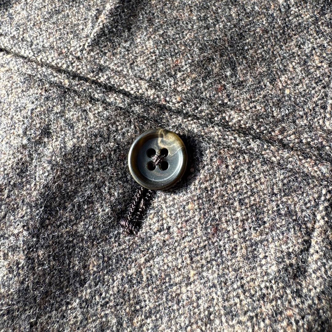 美品 BURBERRY LONDON バーバリー ウール ツィード パンツ